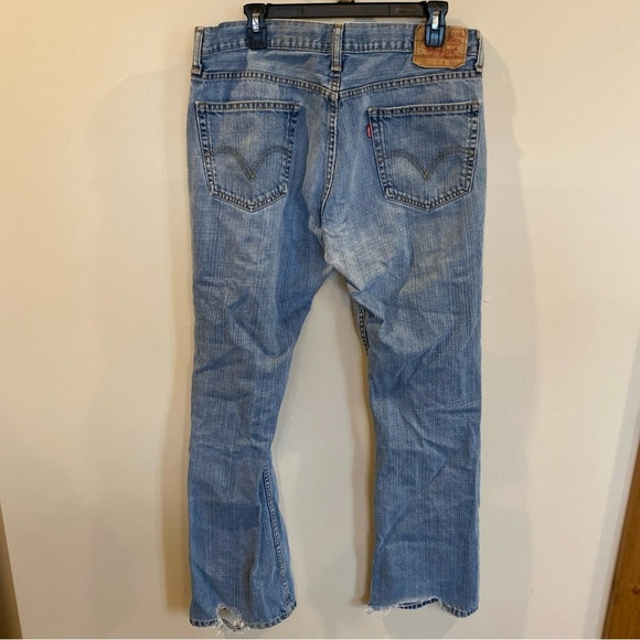 Levi’s 527 Slim Bootcut Mens Denim Jeans 34x32 - Picture 4 of 8